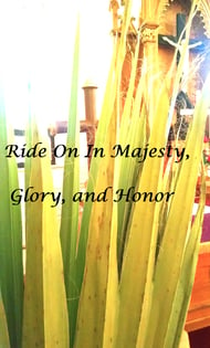 Ride On In Majesty, Glory, and Honor Organ sheet music cover Thumbnail